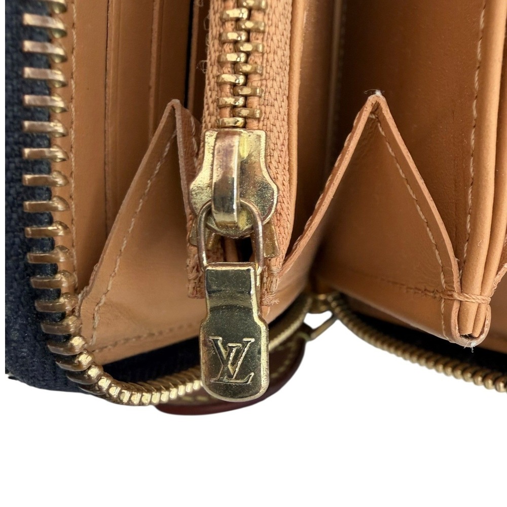 Louis Vuitton 1854 Zippy Long Wallet Navy Jacquard Zip Around Box Dust Bag - Picture 9 of 13